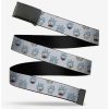 * Belts Rick And Morty Rick Expressions Clamp Belt | Belts