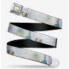 * Belts Disney Cinderella Pumpkin Coach And Mice Seatbelt Belt | Belts