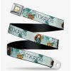 * Belts Disney Pixar Brave Merida Castle And Three Bear Brothers Seatbelt Belt | Belts