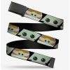 * Belts Star Wars The Mandalorian The Child Chibi Face Clamp Belt | Belts