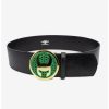 * Belts Marvel Avengers Loki Rhinestone Vegan Leather Belt | Belts