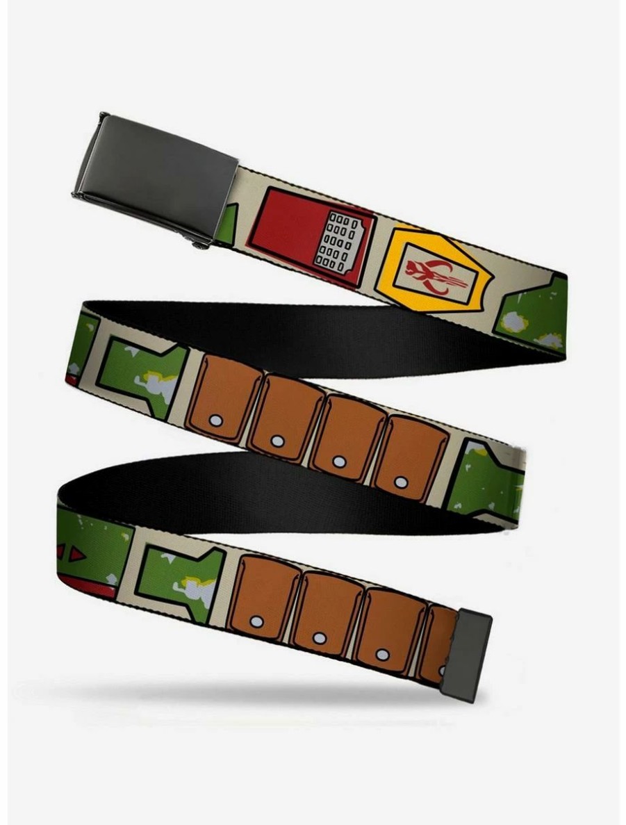 * Belts Star Wars Boba Fett Clamp Belt | Belts