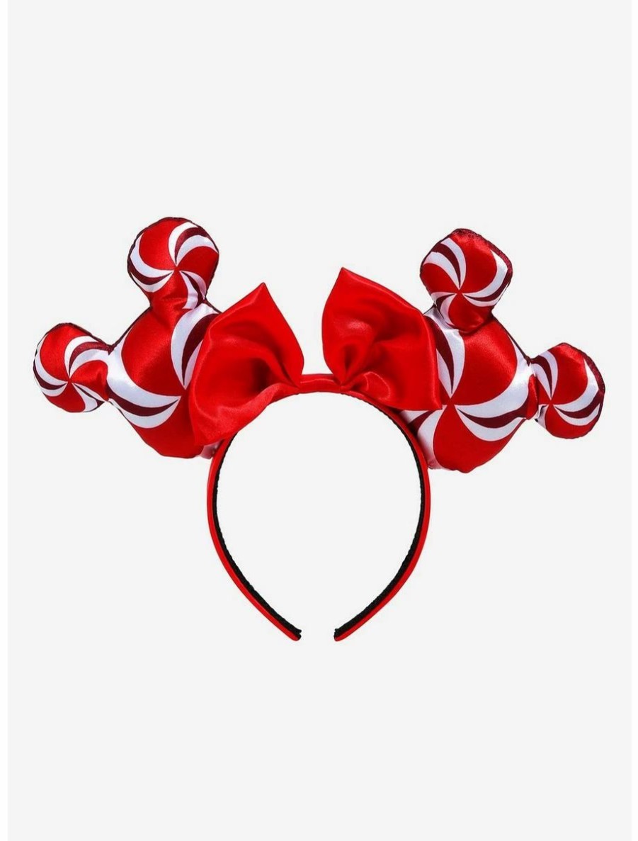 * Beauty Disney Candy Cane Minnie Mouse Ears Boxlunch Exclusive | Beauty