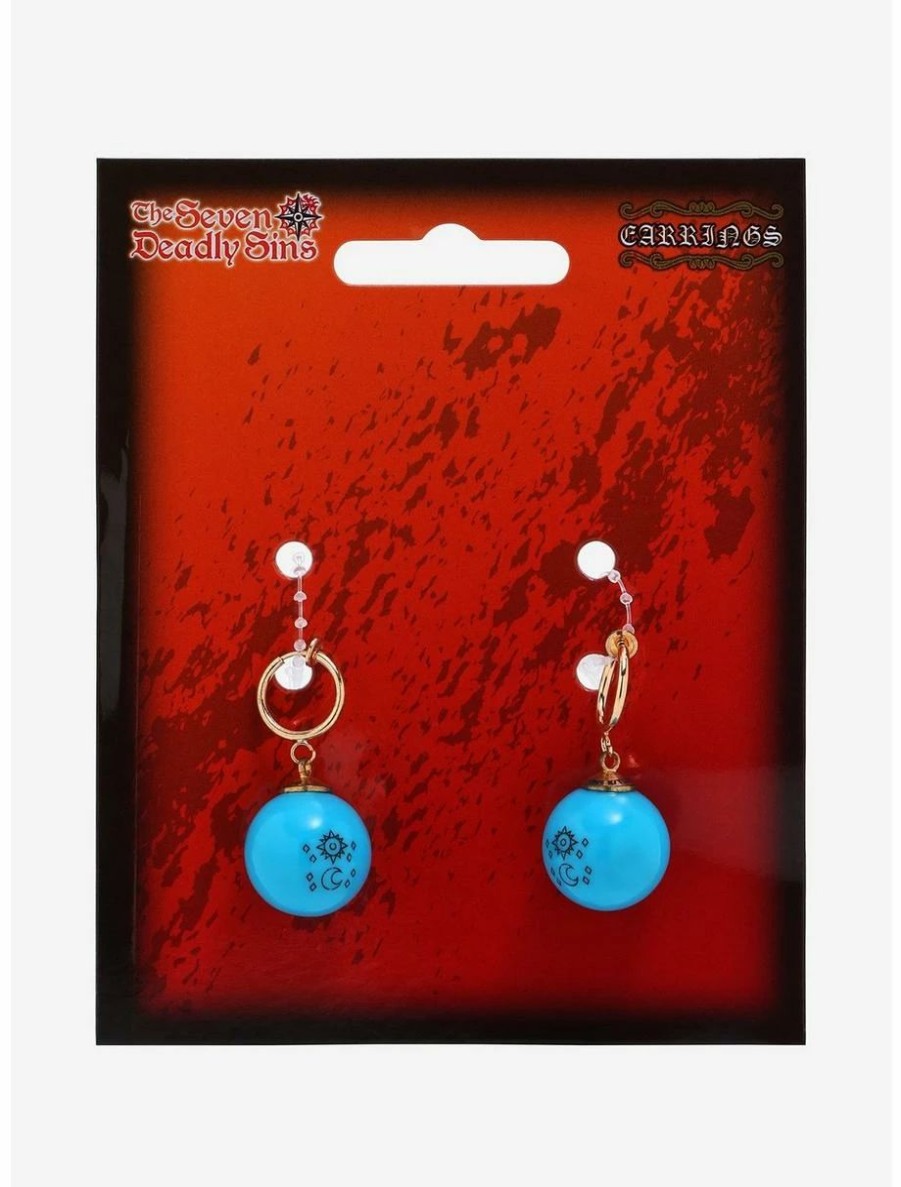 * Cosplay The Seven Deadly Sins Elizabeth Liones Replica Earrings Boxlunch Exclusive | Cosplay