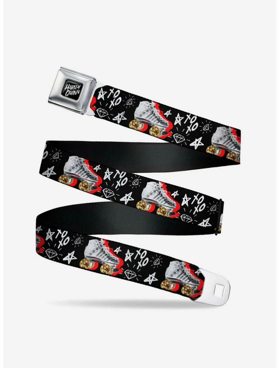 * Belts Dc Comics Birds Of Prey Roller Skate Seatbelt Belt | Belts