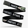 * Belts Star Wars The Child Chibi Protect Attack Snack Clamp Belt | Belts