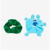 * Beauty Blue'S Clues Blue & Steve Figural Scrunchy Set Boxlunch Exclusive | Beauty