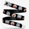 * Belts Rick And Morty Expressions In Space Seatbelt Belt | Belts