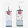 * Cosplay Demon Slayer: Kimetsu No Yaiba Hanafuda Replica Earrings | Cosplay