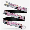 * Belts Disney Frozen 2 Anna Castle With Flowers Seatbelt Belt | Belts