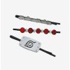 * Beauty Naruto Shippuden Icons Hair Clip Set Boxlunch Exclusive | Beauty