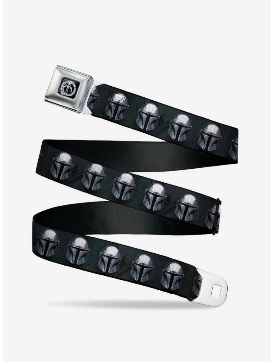 * Belts Star Wars The Mandalorian Helmet Seatbelt Belt | Belts