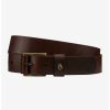 * Belts Nixon Americana Leather Dark Brown Belt | Belts