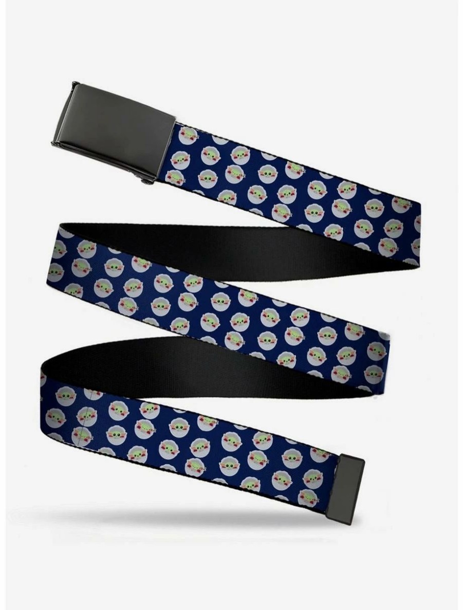 * Belts Star Wars The Child Chibi Print Clamp Belt | Belts