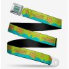 * Belts Scooby-Doo The Mystery Machine Paint Job Seatbelt Belt | Belts