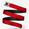 * Belts Marvel Spider-Man Spiderweb Youth Seatbelt Belt | Belts