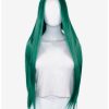 * Beauty Epic Cosplay Lacefront Eros Emerald Green Wig | Beauty