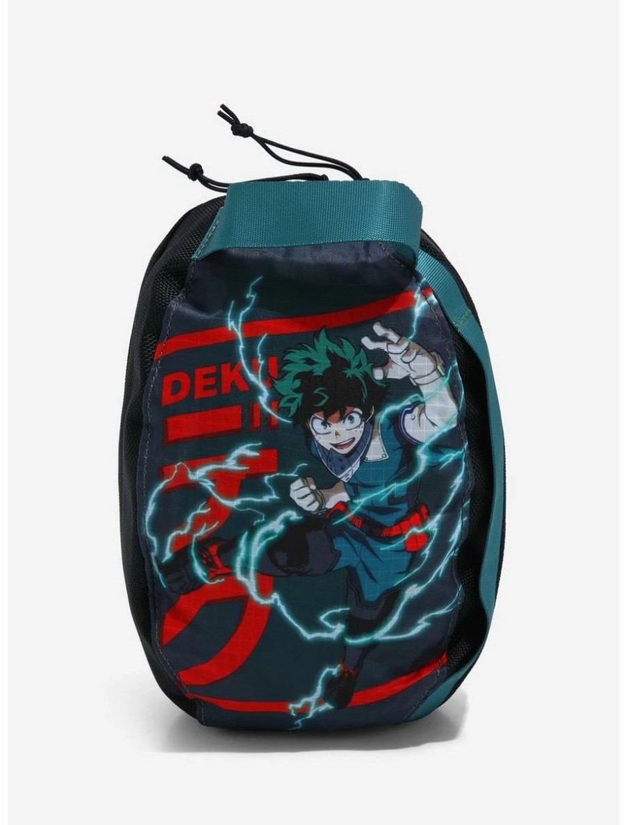 * Beauty My Hero Academia Deku All For One Toiletries Bag Boxlunch Exclusive | Beauty