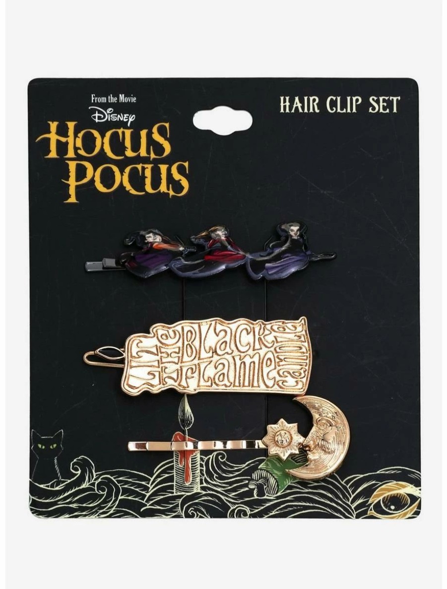 * Beauty Disney Hocus Pocus Witchy Hair Clip Set Boxlunch Exclusive | Beauty