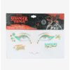 * Face Masks Stranger Things Hawkins High Face Decals | Face Masks