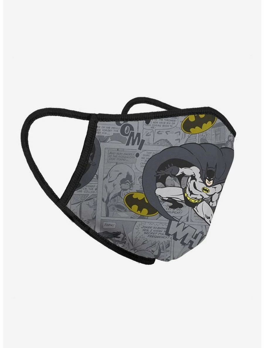 * Face Masks Dc Comics Batman Comic Face Mask | Face Masks