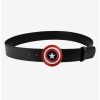 * Belts Marvel Captain America Enamel Shield Belt | Belts