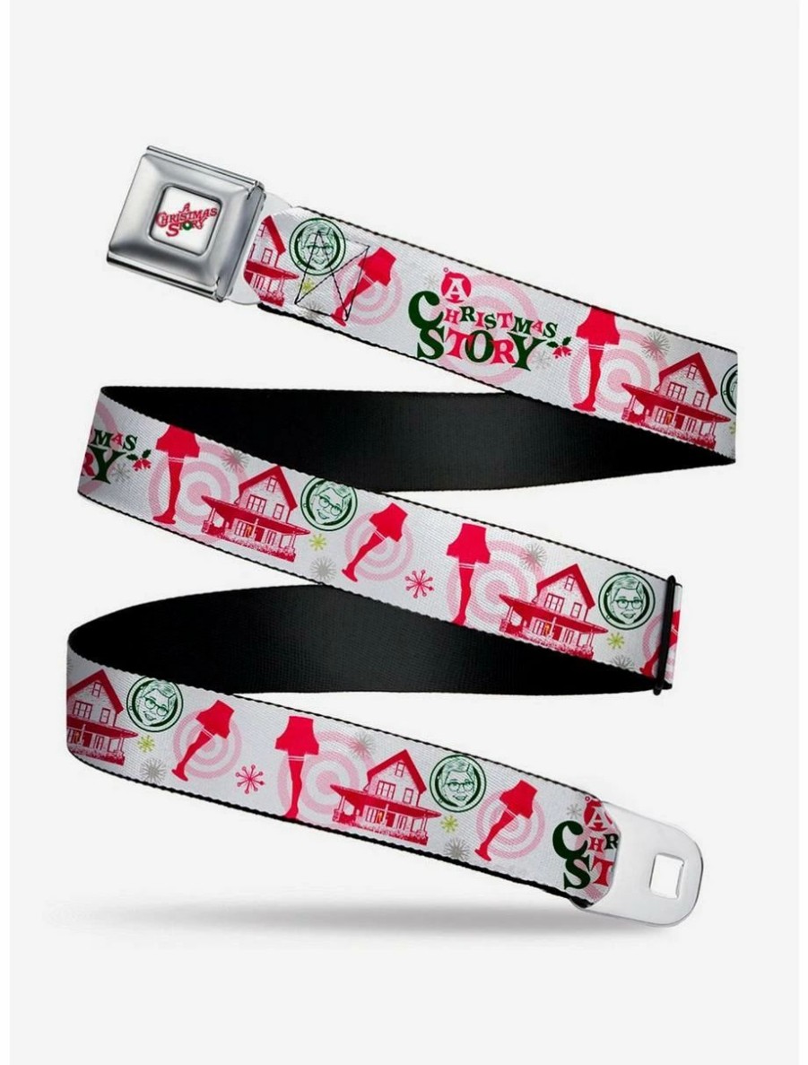 * Belts A Christmas Story Icons Seatbelt Belt | Belts