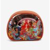 * Beauty Disney Princess Groovy Group Portrait Cosmetic Bag Set Boxlunch Exclusive | Beauty