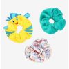 * Beauty Disney The Little Mermaid Flounder Figural Scrunchy Set Boxlunch Exclusive | Beauty