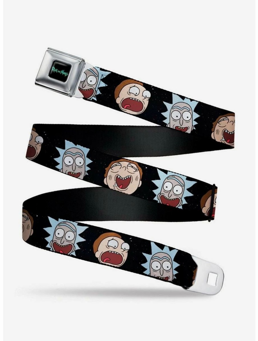 * Belts Rick And Morty Expressions In Space Youth Seatbelt Belt | Belts