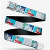 * Belts Frosty The Snowman Snowflakes Seatbelt Belt | Belts