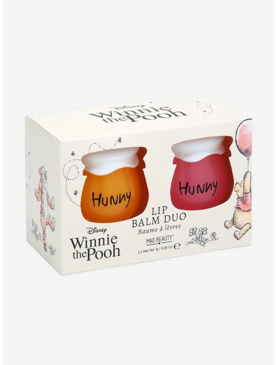 * Beauty Disney Winnie The Pooh Hunny Pot Lip Balm Set | Beauty