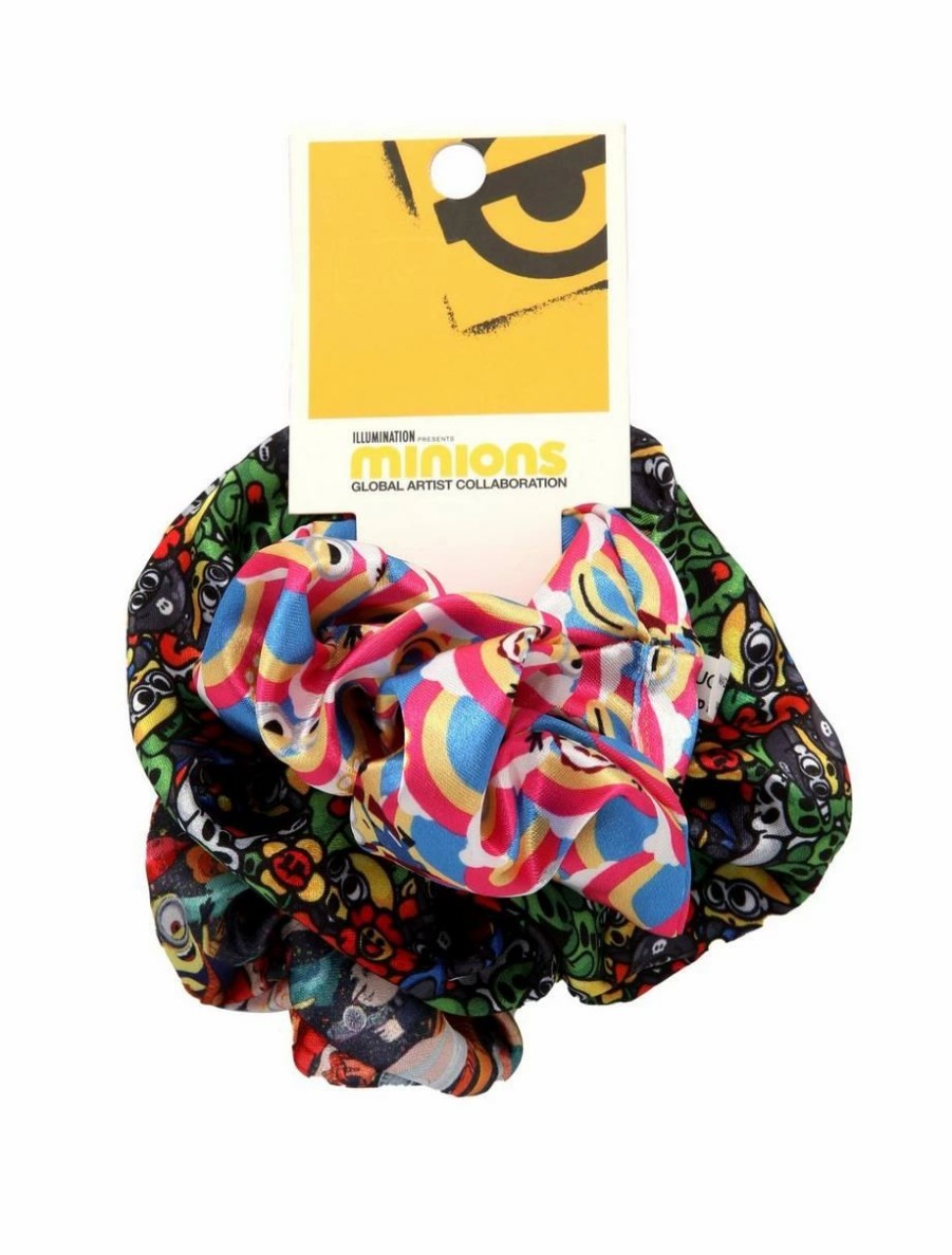 * Beauty Minions Artist Series Allover Print Scrunchy Set | Beauty