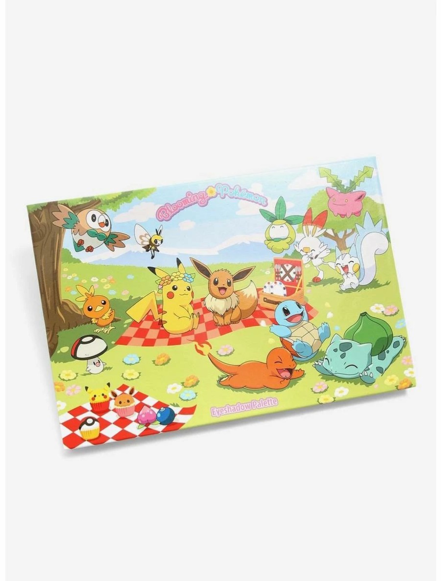 * Beauty Pokemon Blooming Pokemon Eyeshadow Palette Boxlunch Exclusive | Beauty