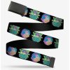 * Belts Rick And Morty Cell Faces Clamp Belt | Belts