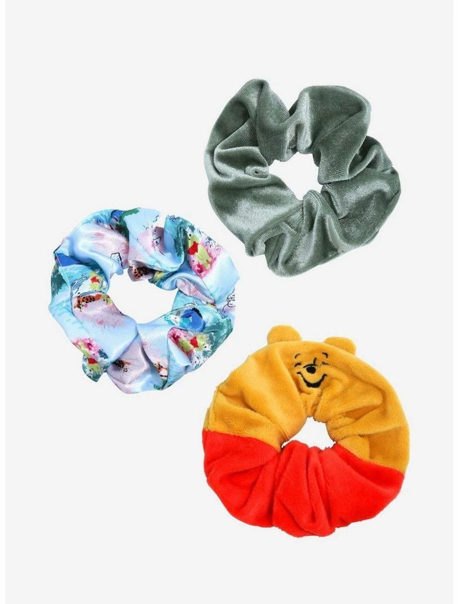 * Beauty Disney Winnie The Pooh Pooh Bear Figural Scrunchy Set Boxlunch Exclusive | Beauty