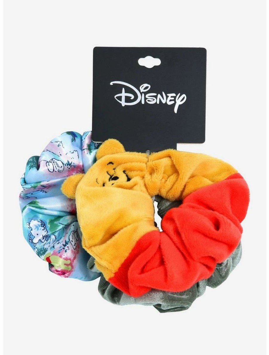 * Beauty Disney Winnie The Pooh Pooh Bear Figural Scrunchy Set Boxlunch Exclusive | Beauty