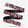 * Belts Dc Comics Superman Shield Flip Americana Seatbelt Belt | Belts