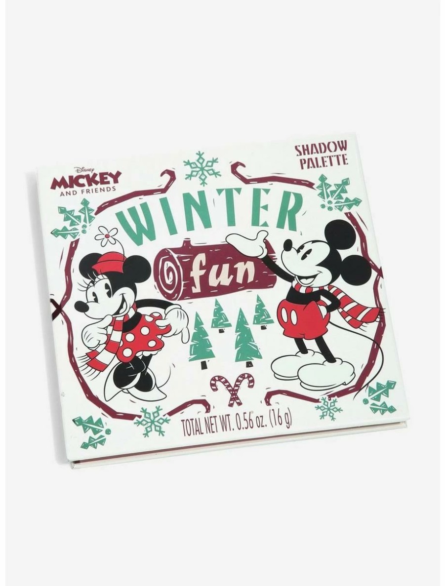 * Beauty Disney Mickey And Friends Winter Fun Eyeshadow Palette Boxlunch Exclusive | Beauty