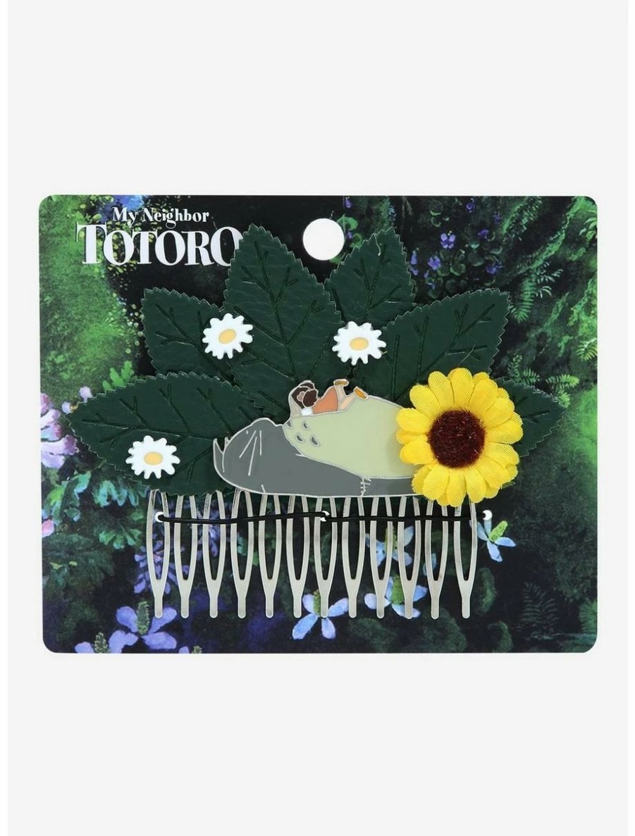 * Beauty Studio Ghibli My Neighbor Totoro Mei & Totoro Leaf Hair Barrette Boxlunch Exclusive | Beauty